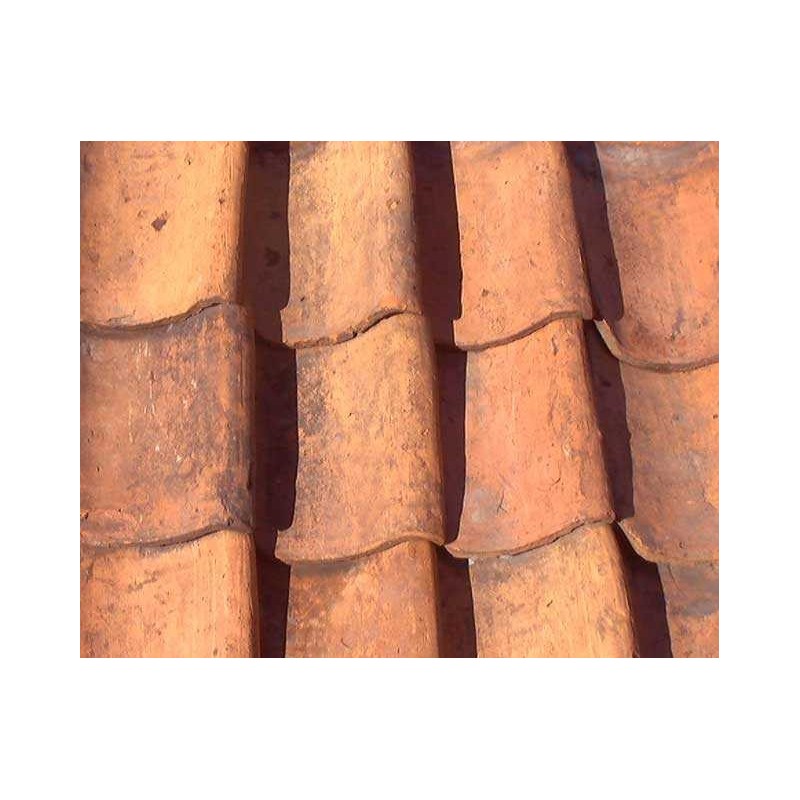 Pantile or torch tiles (straw) - Antique tile at wholesale prices