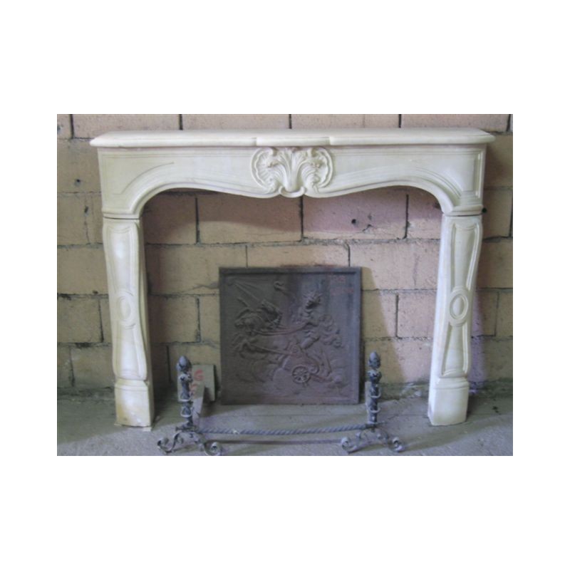 Antique Louis XV mantel - Antique fireplace at wholesale prices