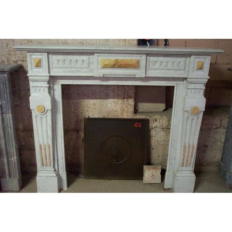 Antique Napoleon III mantel - Antique fireplace at wholesale prices
